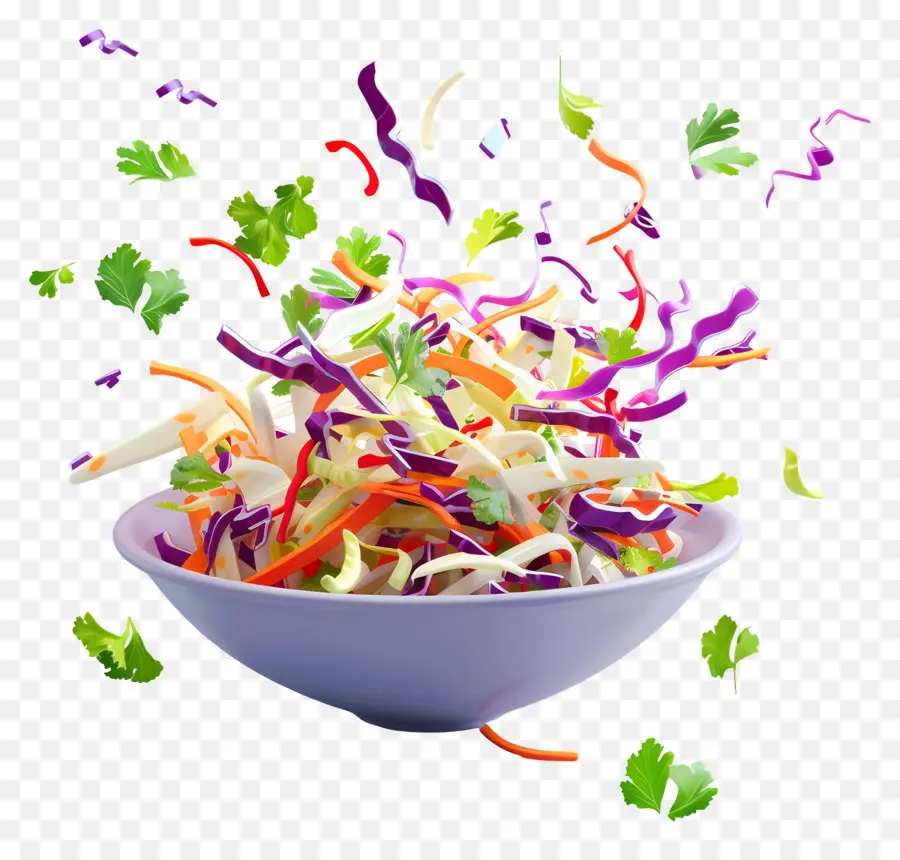 Lahana Salatası，Fırlatılmış Salata PNG