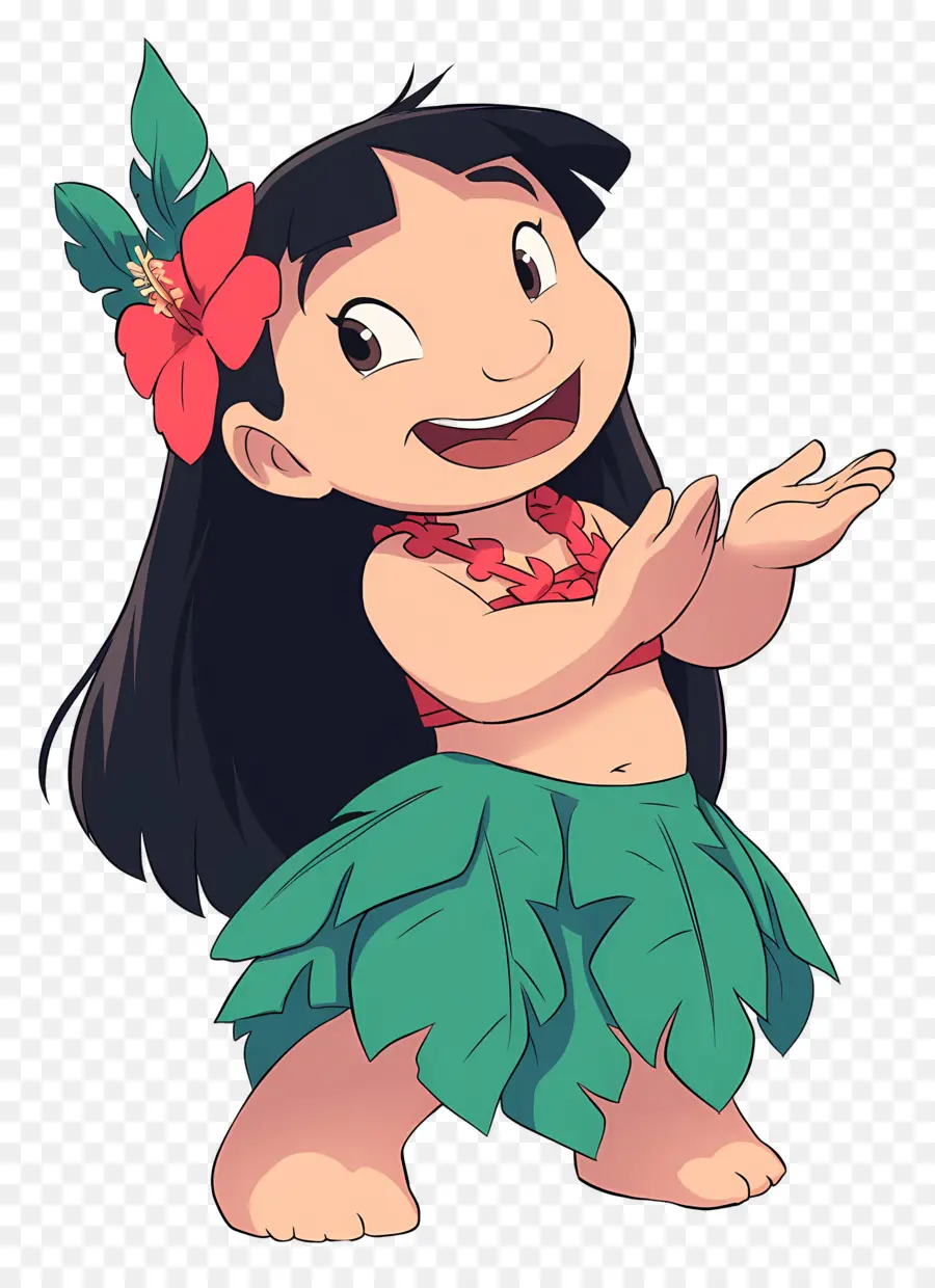 Lilo Pelekai，Hula Kızı PNG