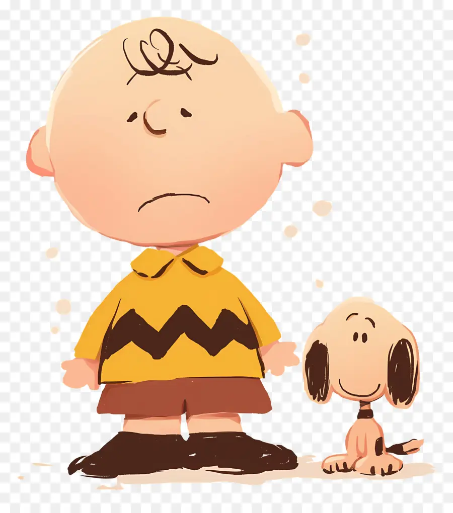 Charlie Brown，Çizgi Film çocuk Ve Köpek PNG