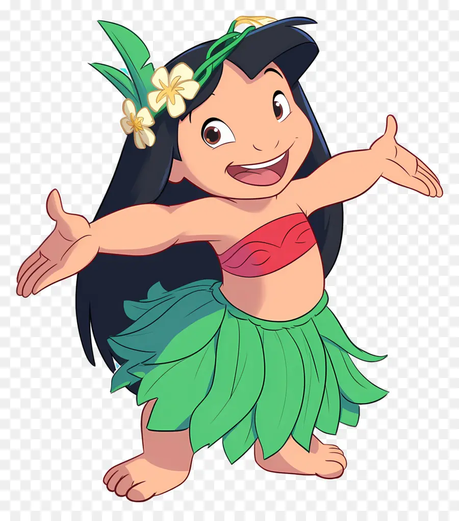 Lilo Pelekai，Hula Kızı PNG