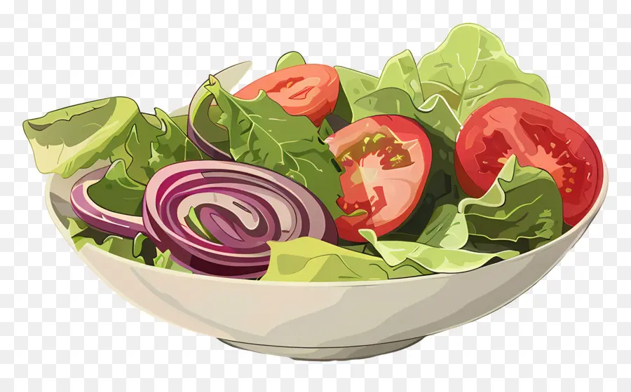 Karikatür Salata，Renkli Salata PNG