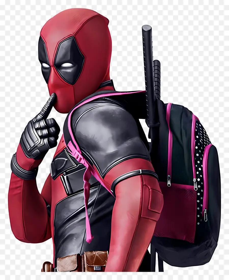 Deadpool，Kırmızı Süper Kahraman PNG