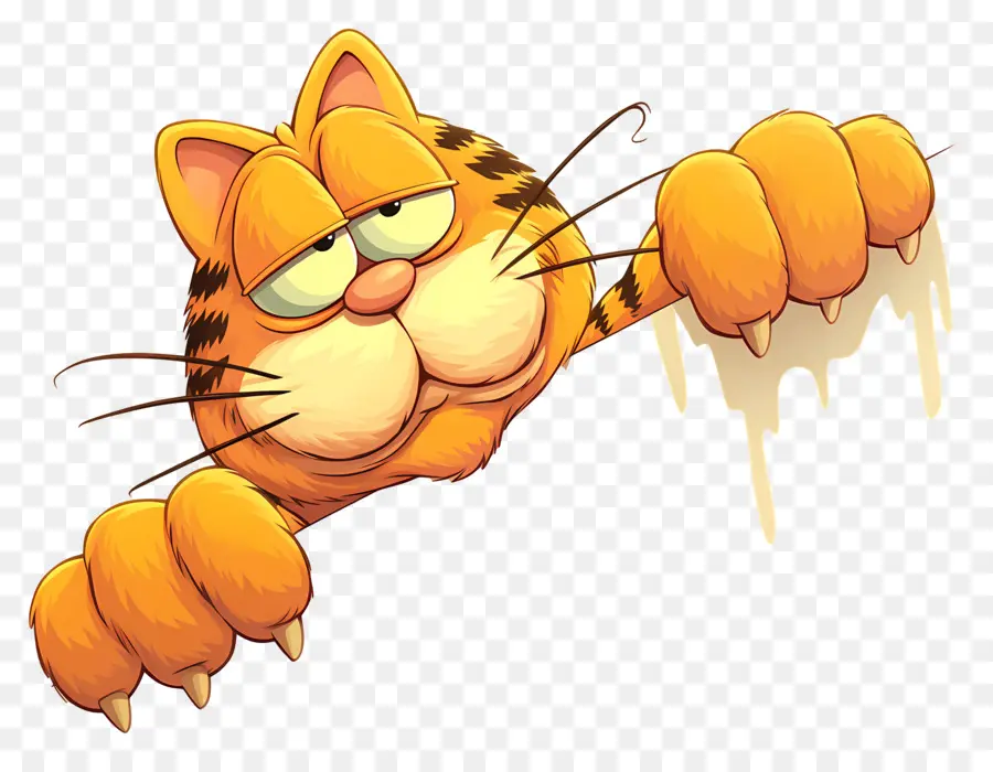 Garfield，Turuncu Kedi PNG