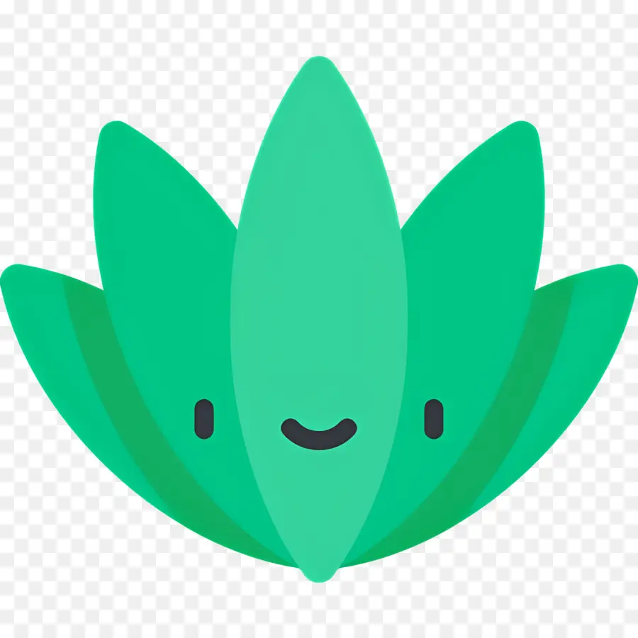 Aloe Vera，Mutlu Yaprak PNG