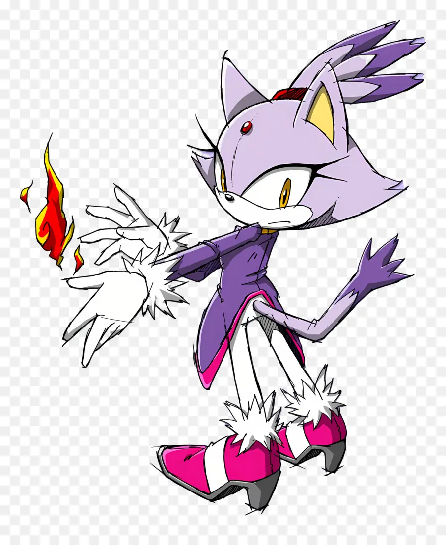 Sonic Kirpi，Kedi Karakteri PNG