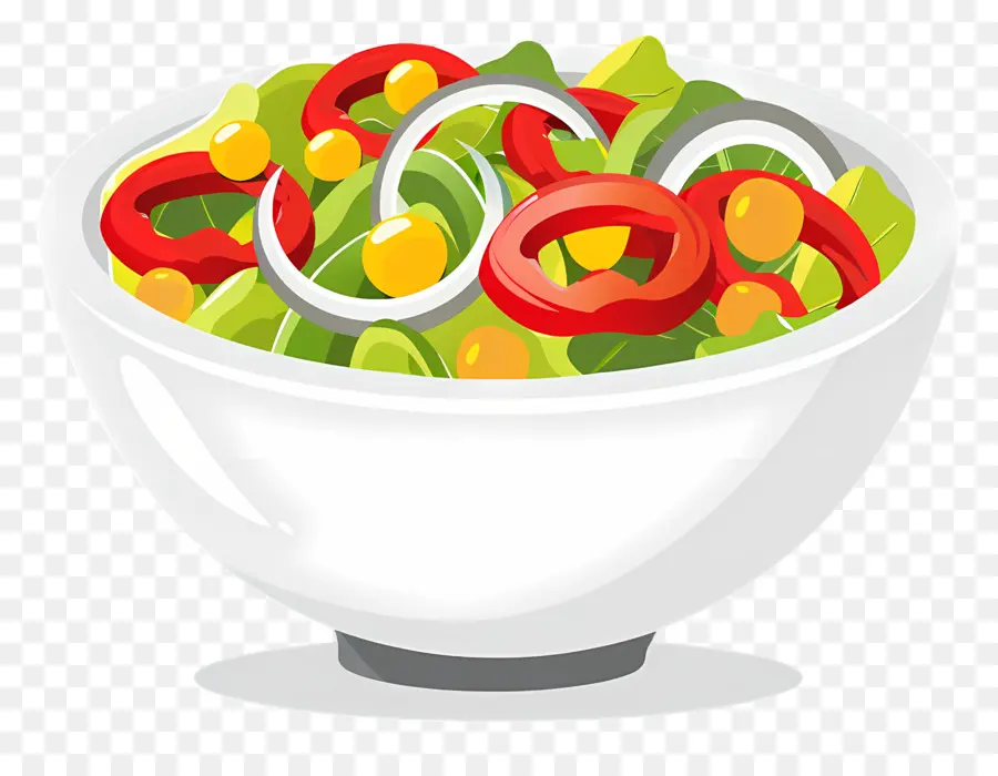 Karikatür Salata，Renkli Salata PNG