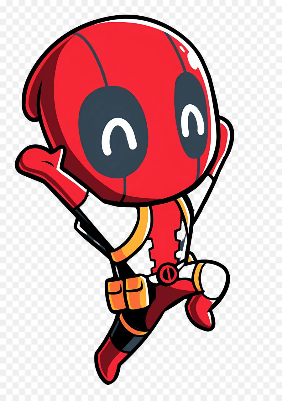 Deadpool，Kırmızı Süper Kahraman PNG