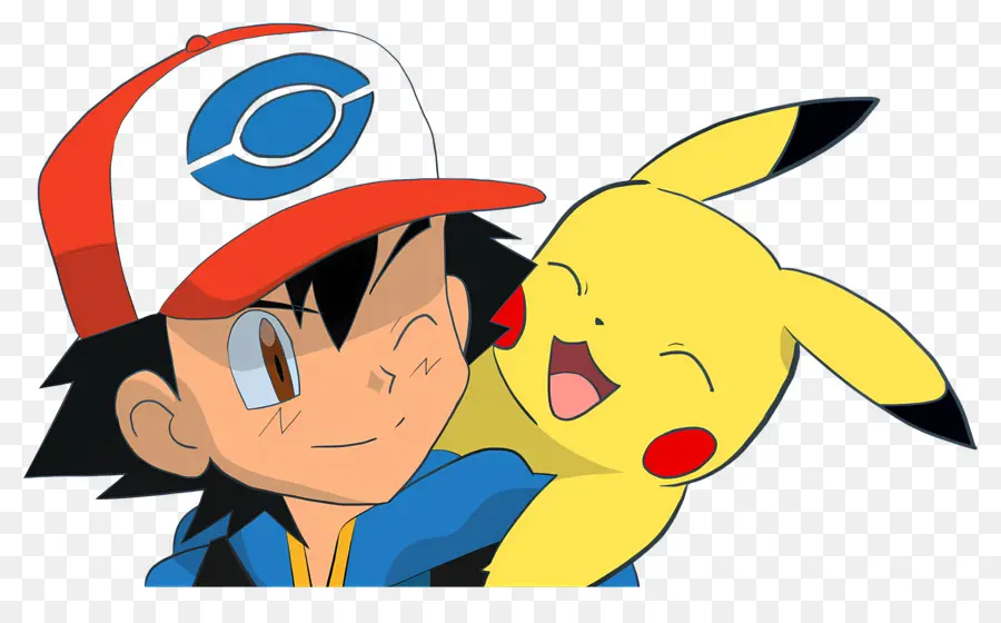 Pikaçu，Pikachu Ve Eğitmen PNG