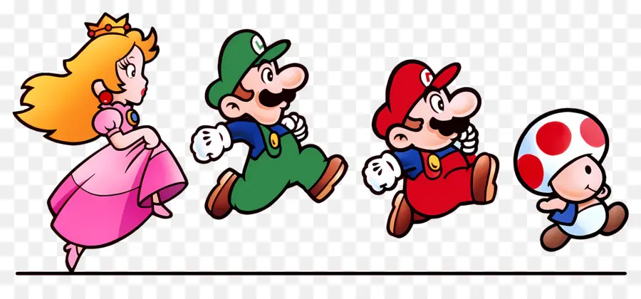 Süper Mario，Mario Ve Arkadaşları PNG