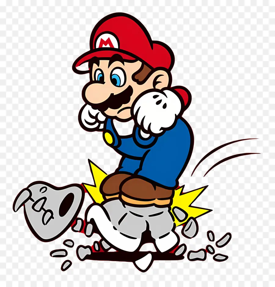 Süper Mario，Mario Ezme PNG