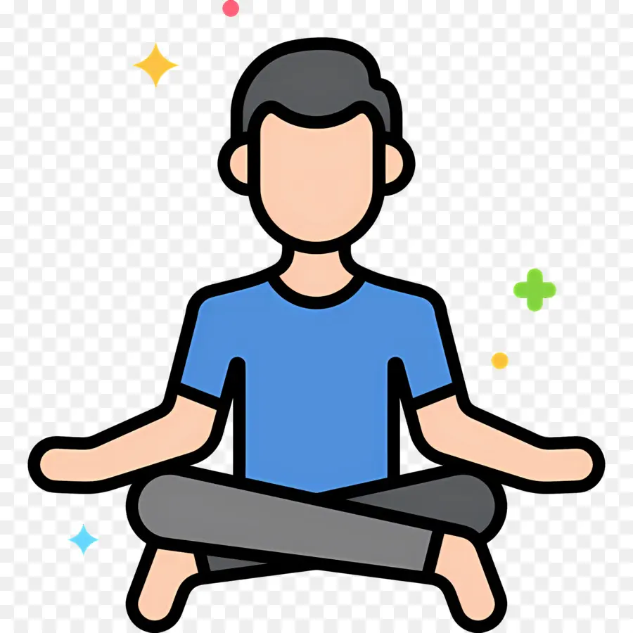 Meditasyon，Yoga PNG