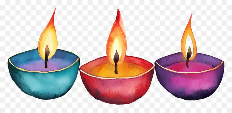 Diwali Kandilleri，Diya PNG