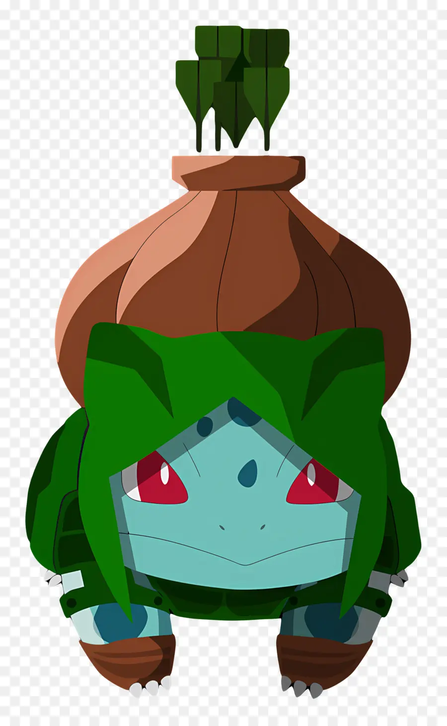 Bulbasaur，Bitki Ile Karikatür Yaratık PNG