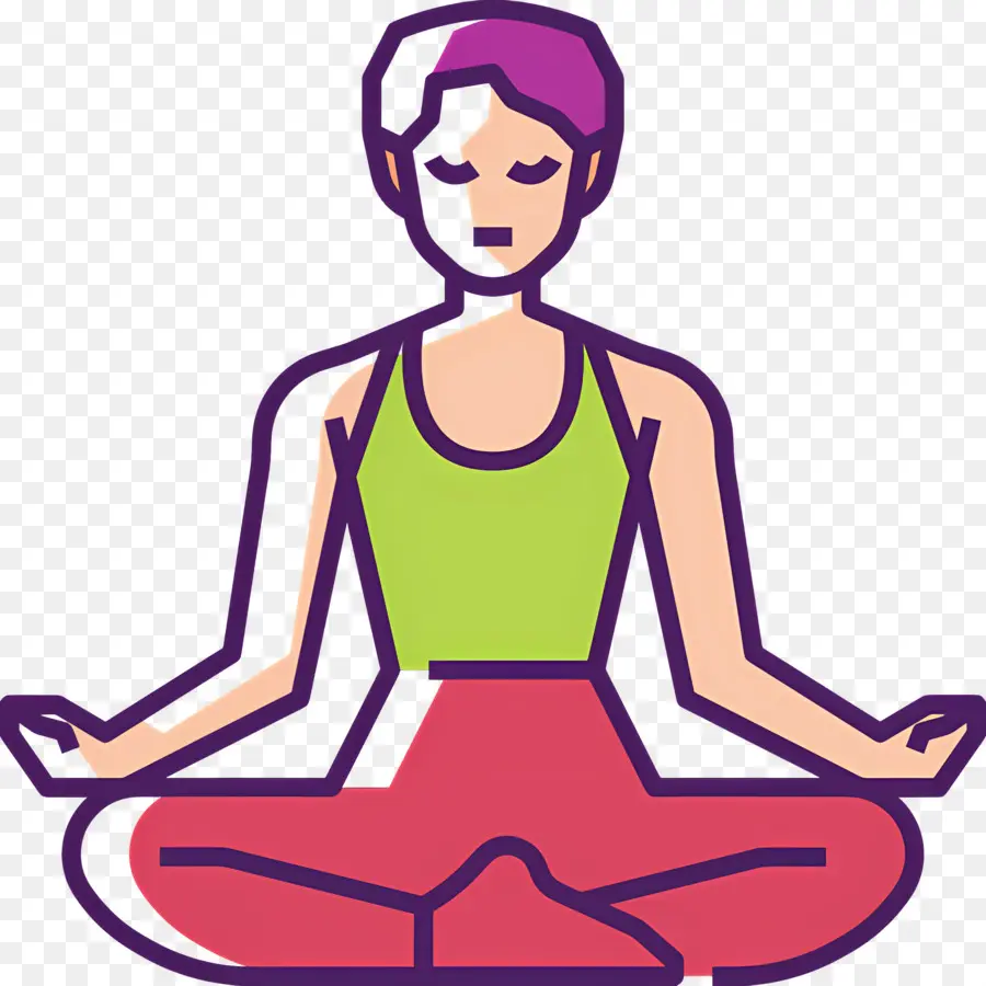 Meditasyon，Meditasyon Yapan Kişi PNG