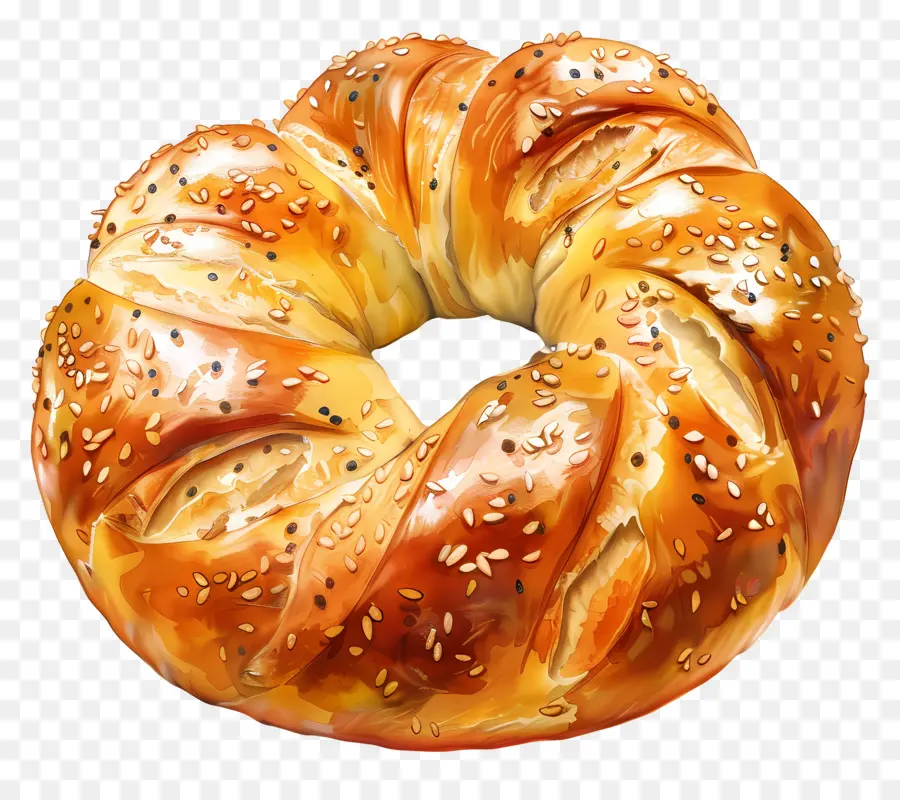 Panera Ekmeği，Simit PNG