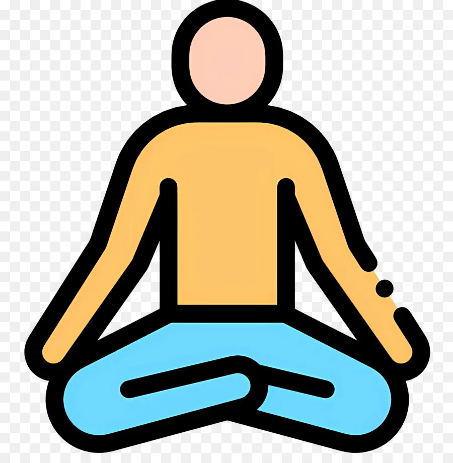 Meditasyon，Meditasyon Duruşu PNG