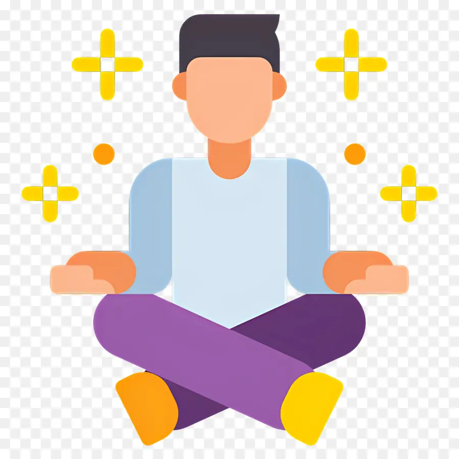 Meditasyon，Meditasyon Yapan Kişi PNG