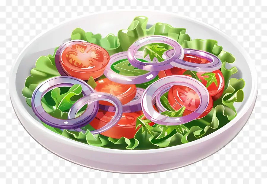 Karikatür Salata，Sebzeli Salata PNG