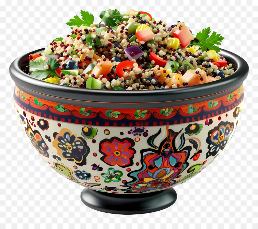 Kinoa Salatası，Renkli Salata PNG