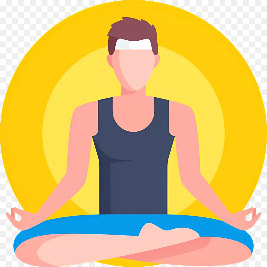 Meditasyon，Yoga PNG