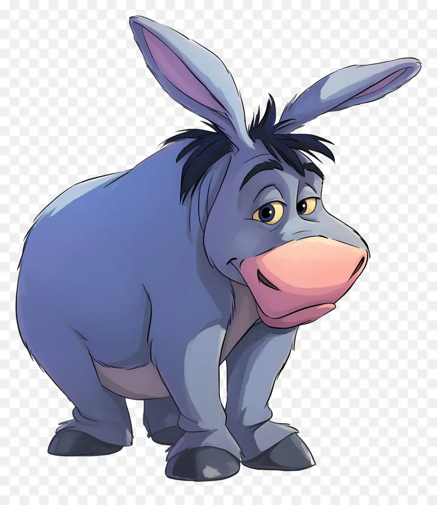 Eeyore，Mavi Eşek PNG