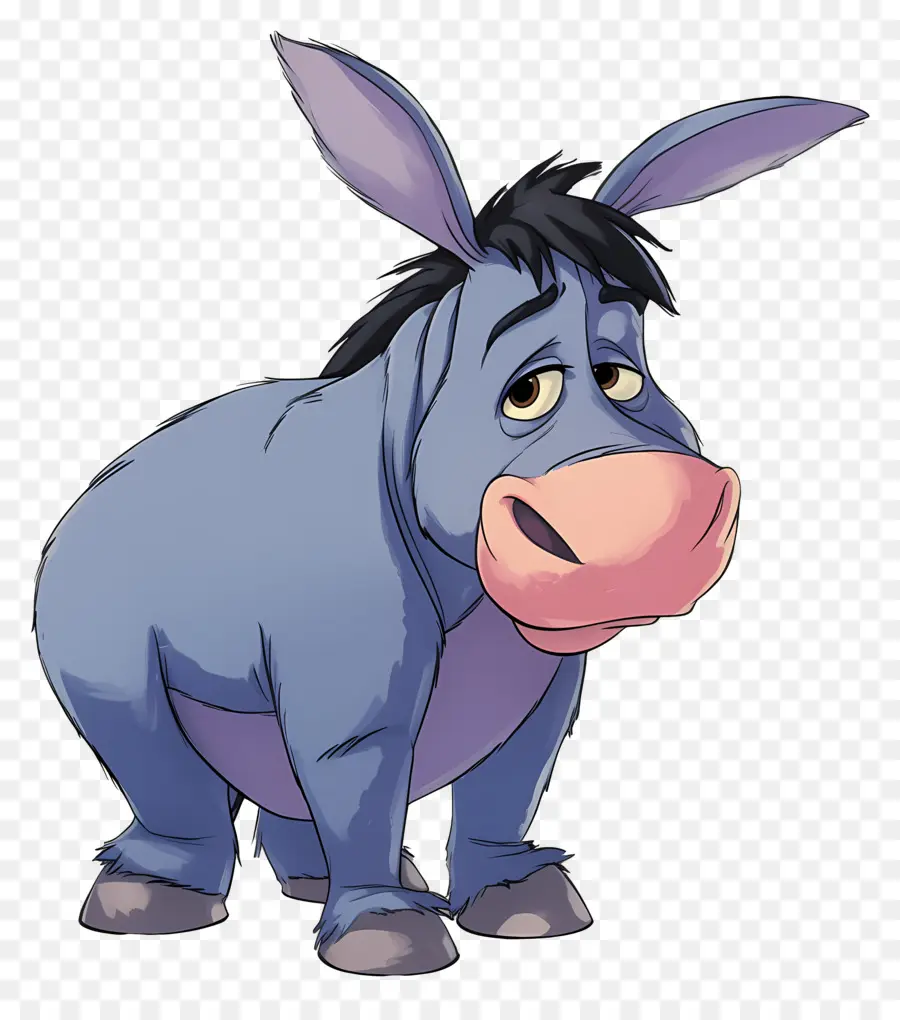 Eeyore，Mavi Eşek PNG