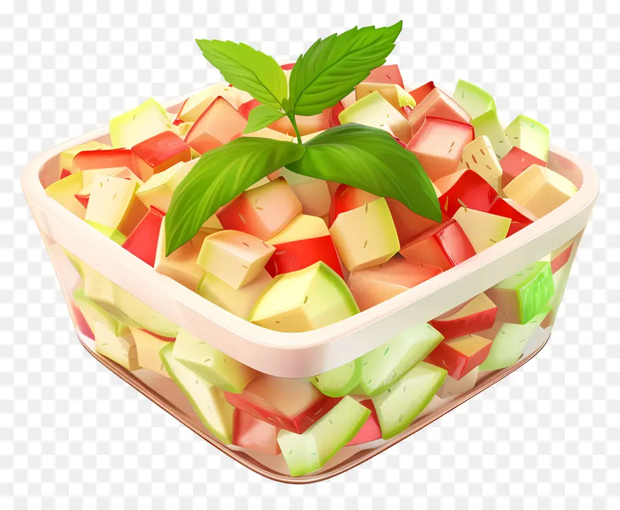 Waldorf Salatası，Meyve Salatası PNG