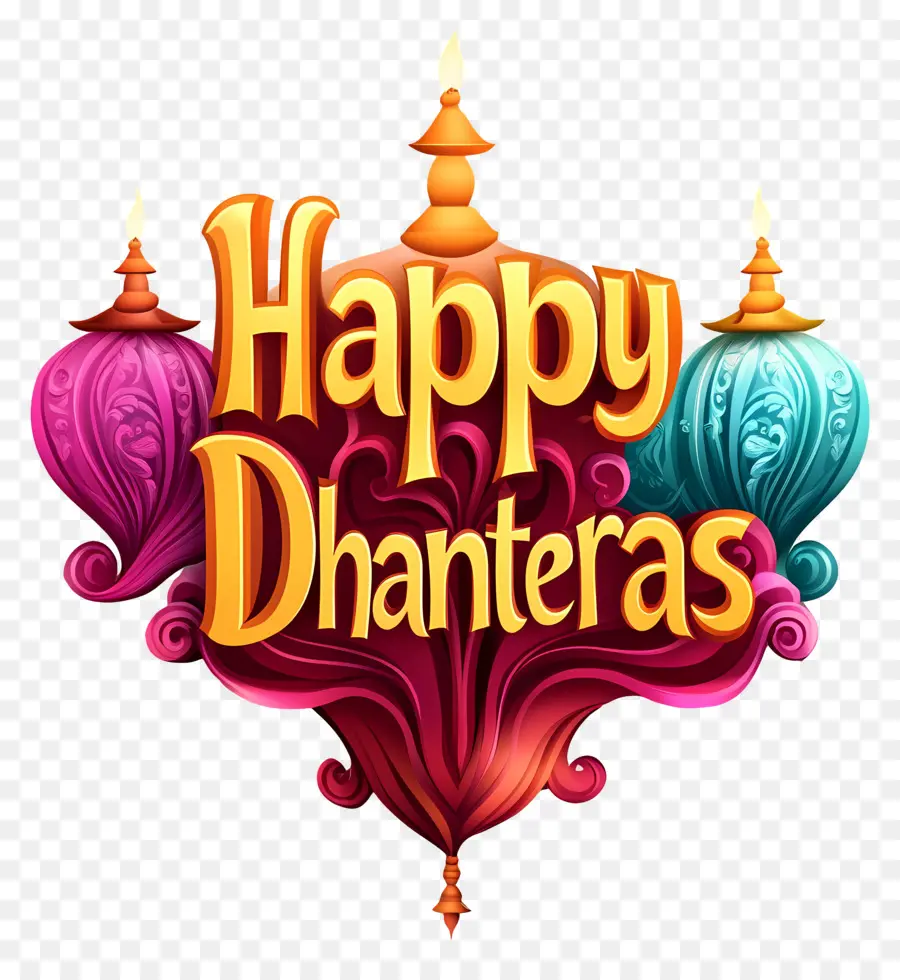 Mutlu Dhanteralar，Mutlu Dhanteras Metni PNG