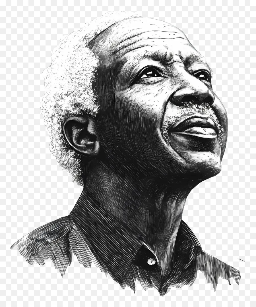 Julius Nyerere，Yaşlı Adam Portresi PNG