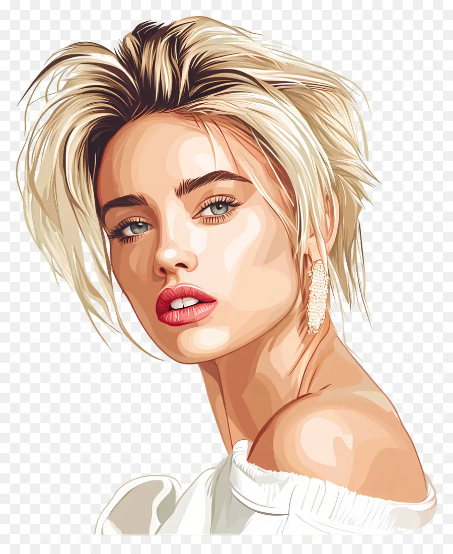 Miley Cyrus，Kadın Portresi PNG