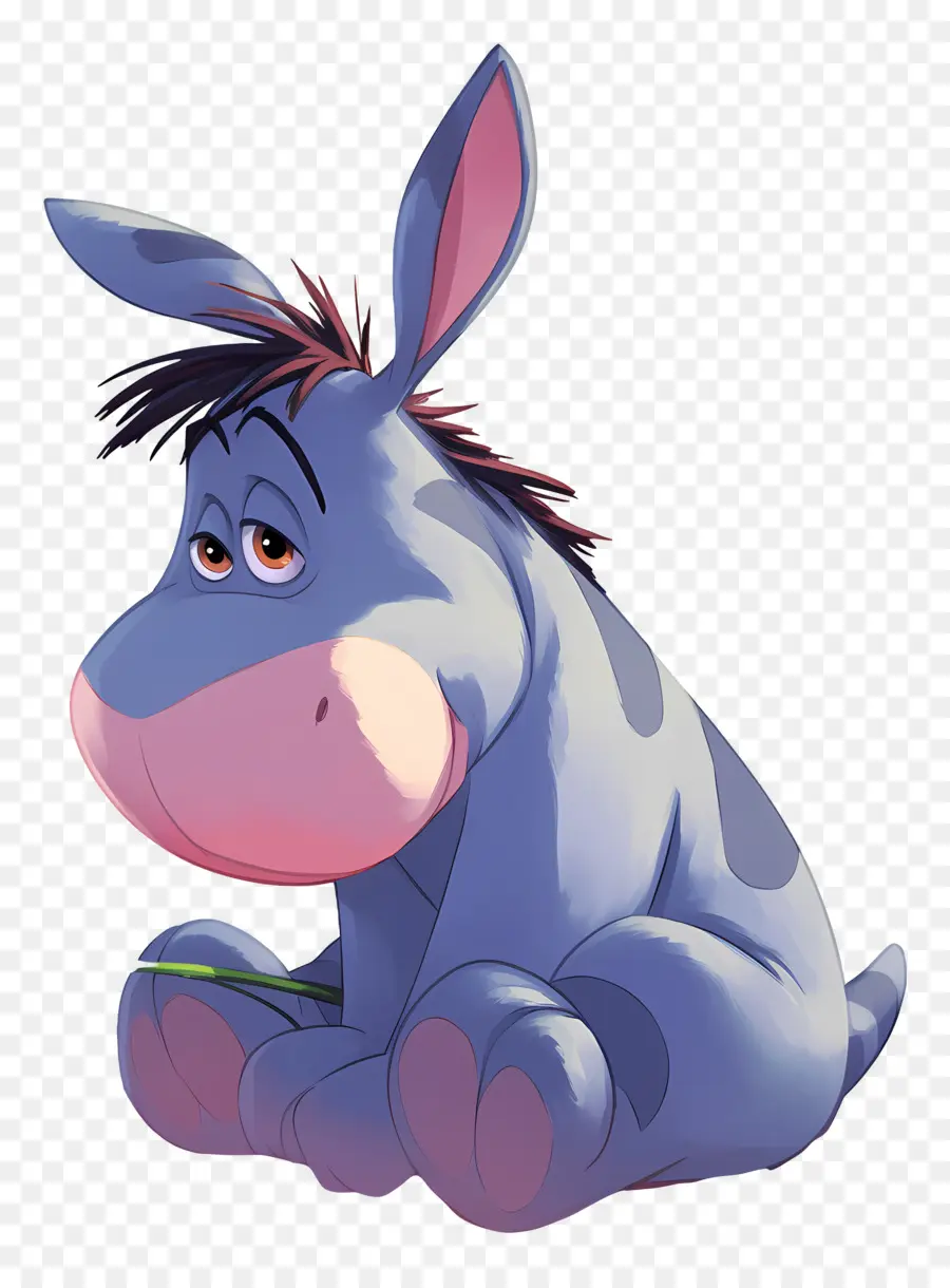 Eeyore，Mavi Eşek PNG