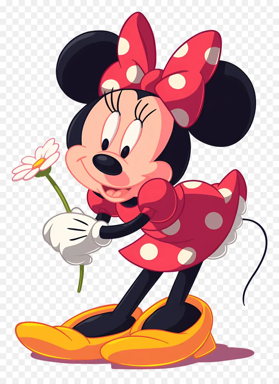 Minnie Fare，Cupcake Ile Karikatür Fare PNG