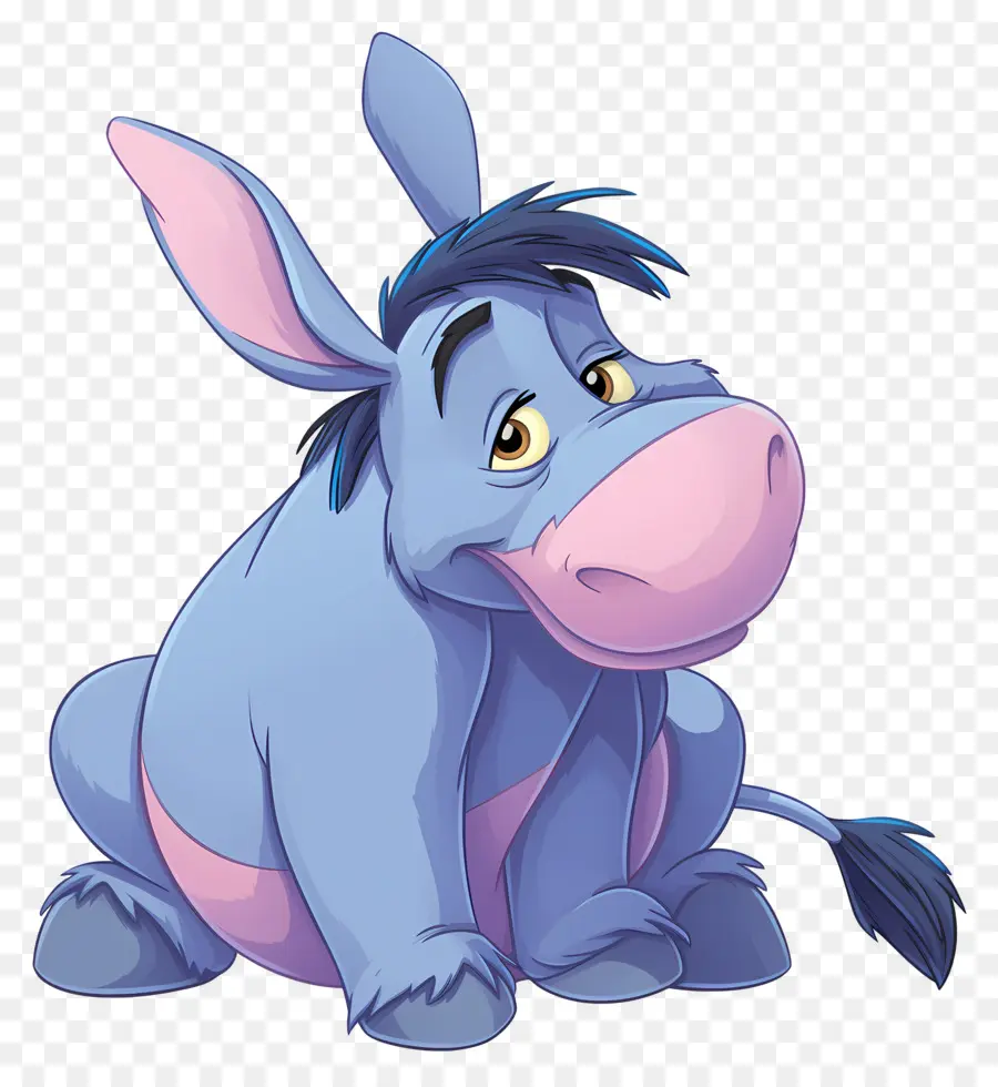 Eeyore，Mavi Eşek PNG