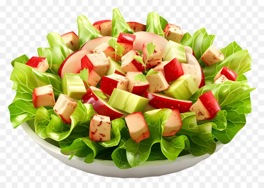 Waldorf Salatası，Salata PNG