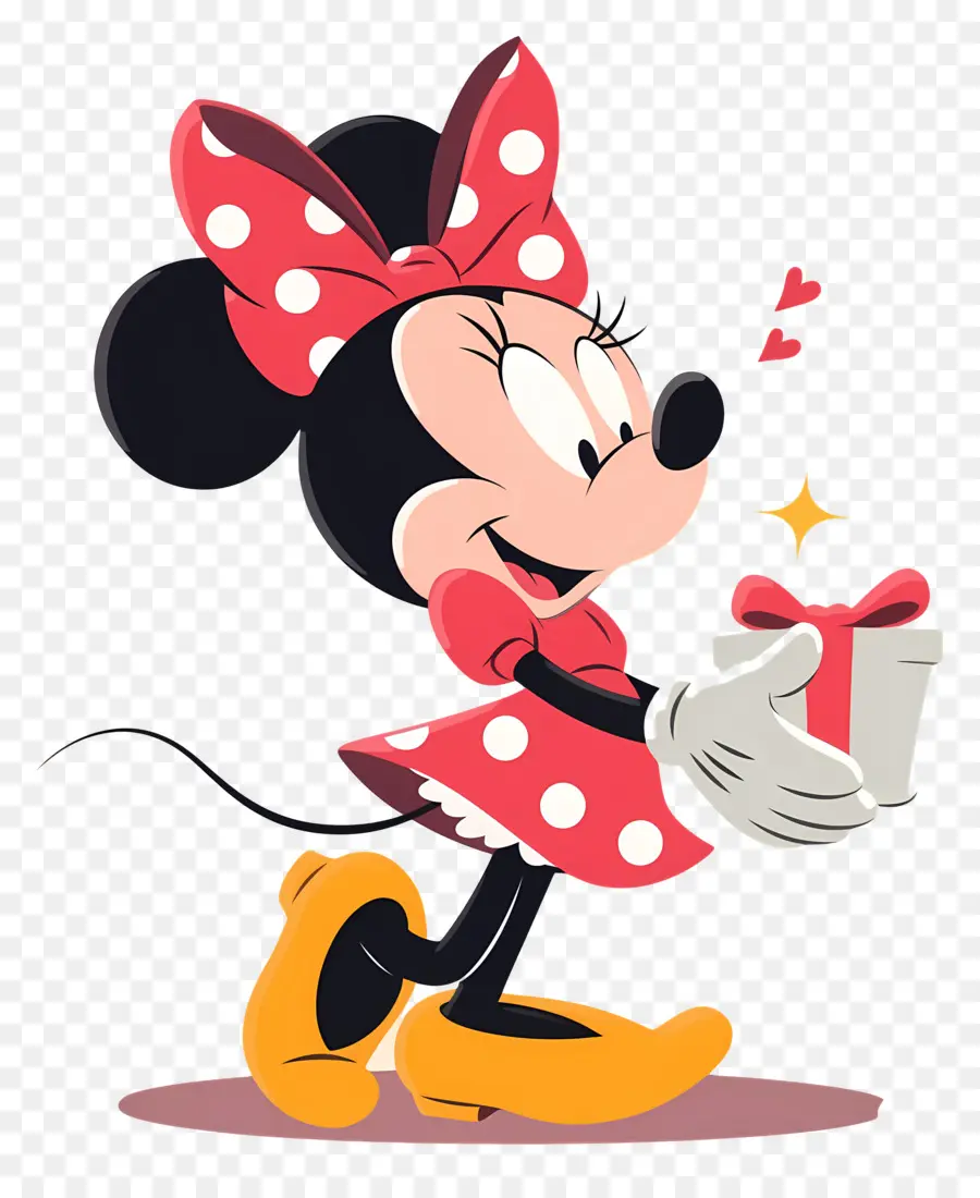 Minnie Fare，Hediyeli Minnie Mouse PNG