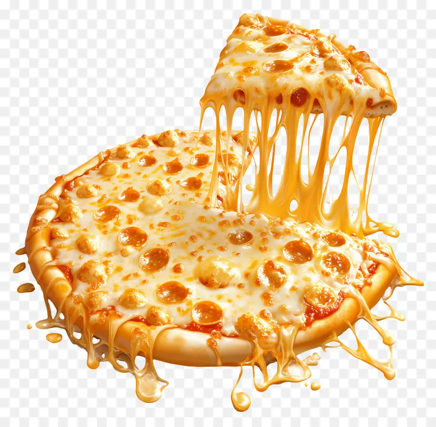 Peynir çekme，Pizza Dilimi PNG