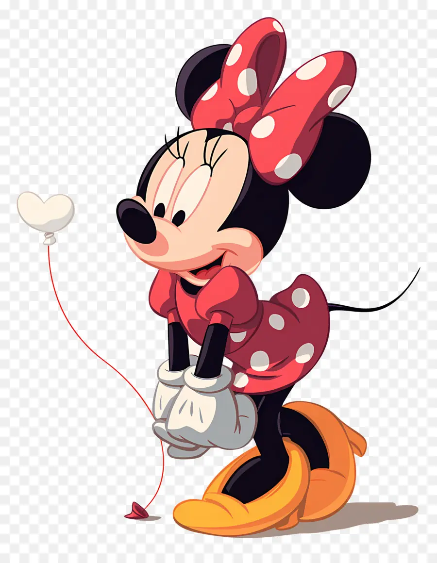 Minnie Fare，Cupcake Ile Karikatür Fare PNG