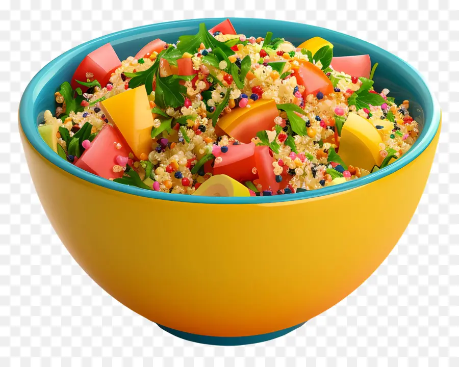 Kinoa Salatası，Salata Kasesi PNG