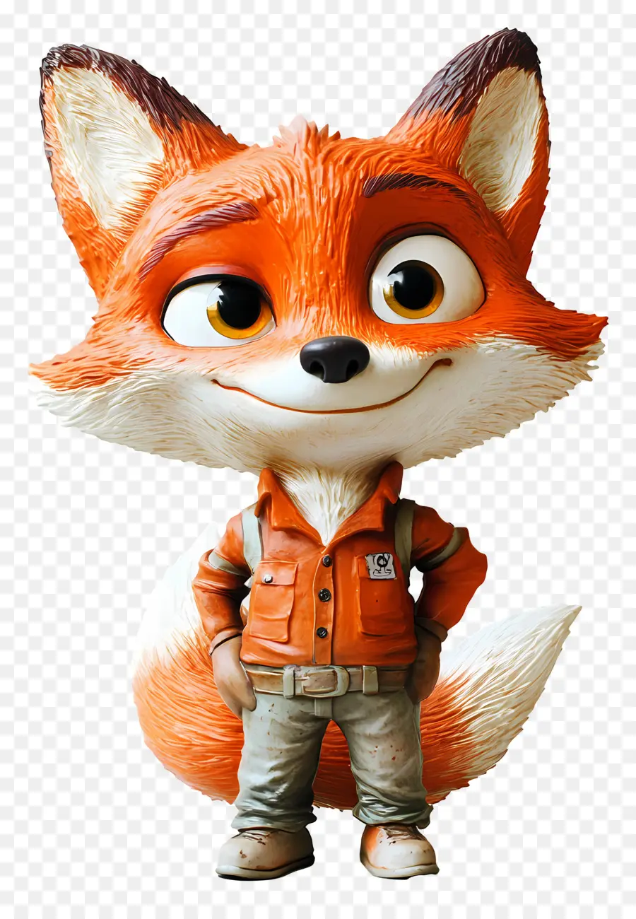 Nick Wilde，Karikatür Tilki PNG