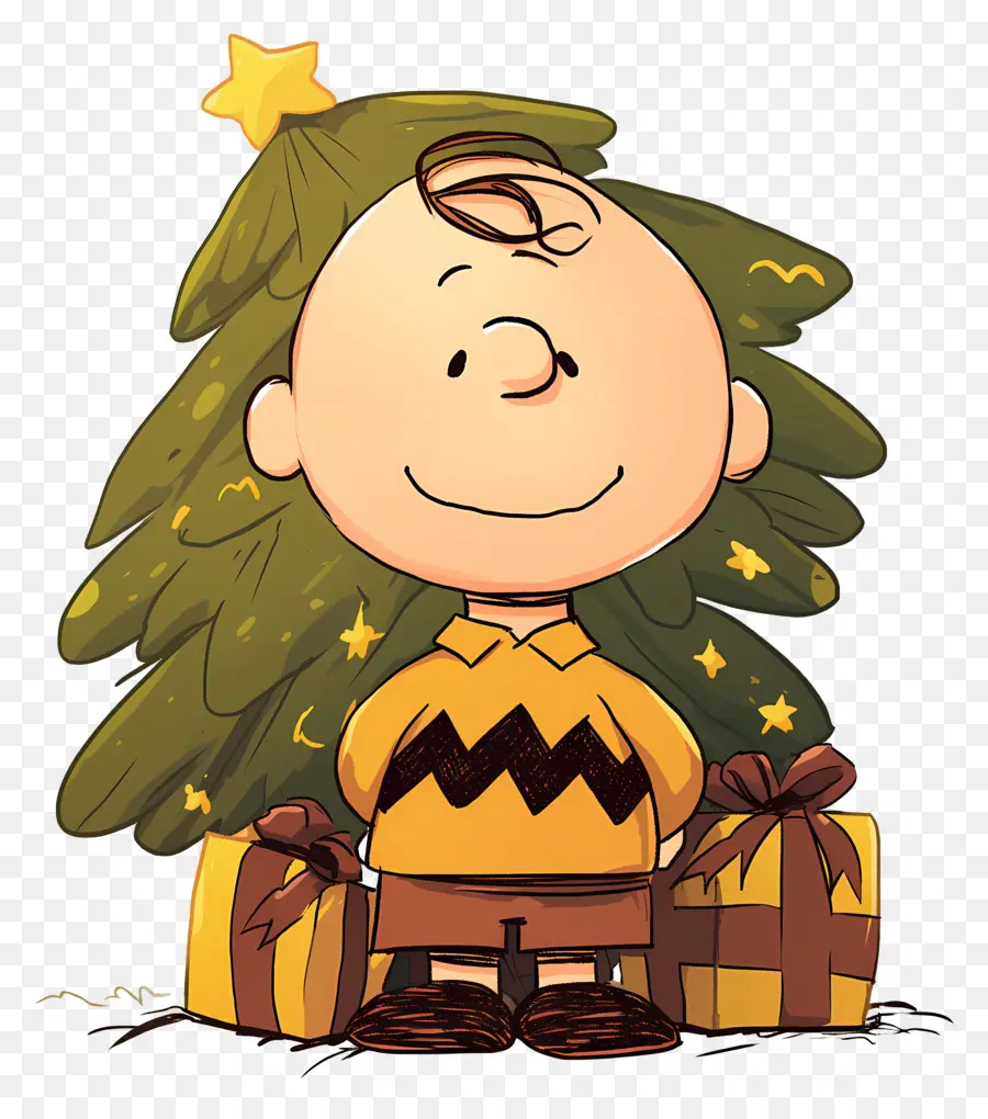 Charlie Brown，Hediyeler Ile çizgi Film çocuk PNG