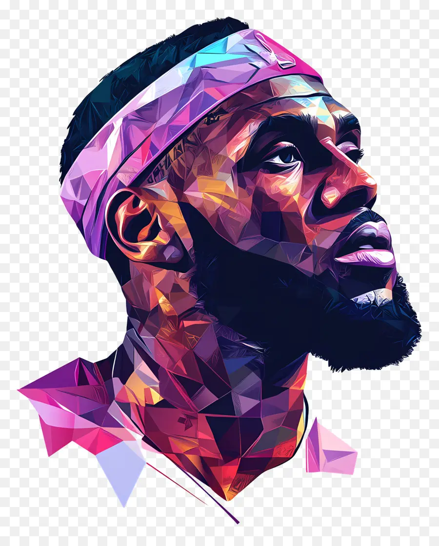 Lebron James，Basketbol Oyuncusu Soyut PNG