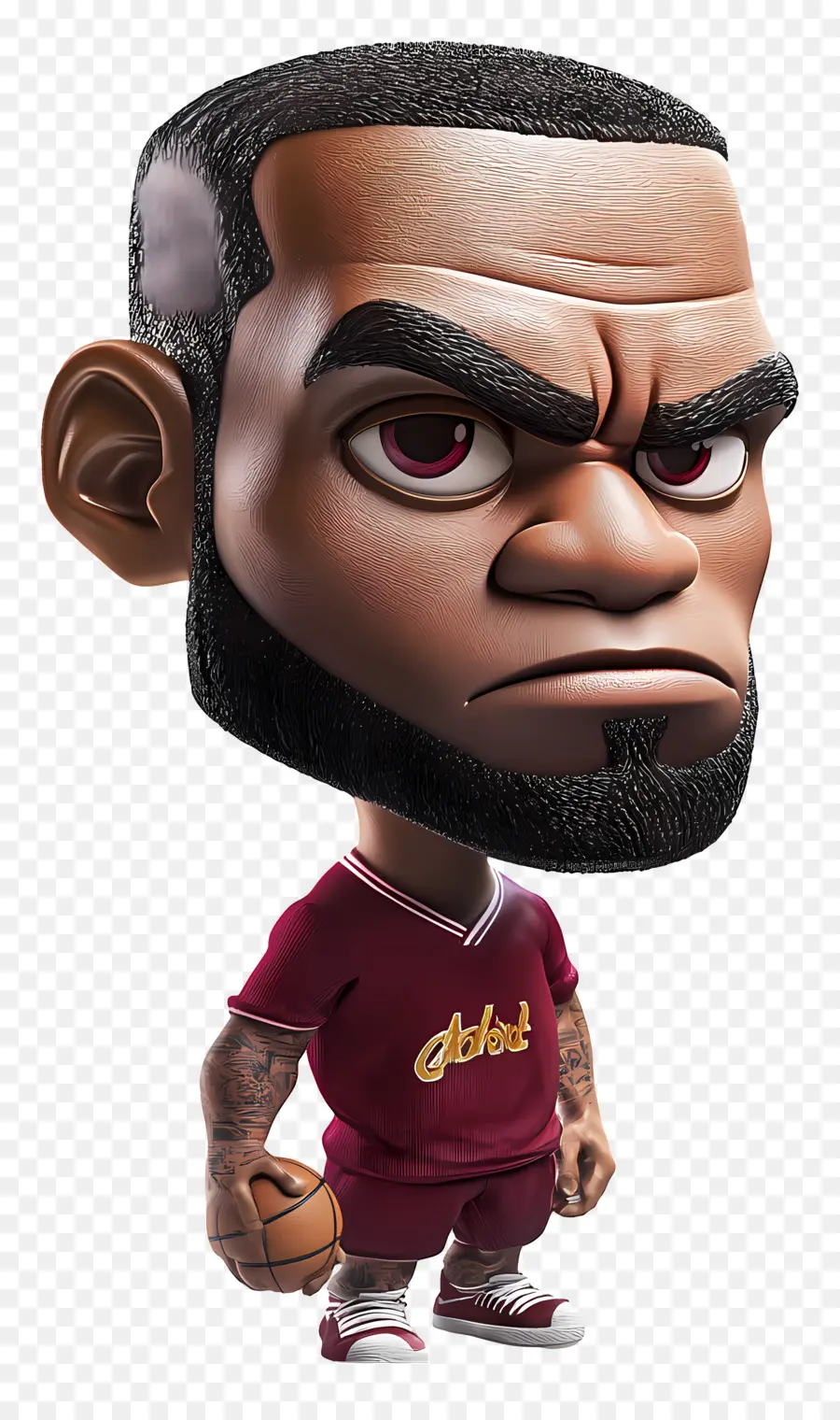 Lebron James，Basketbol Oyuncusu Karikatür PNG