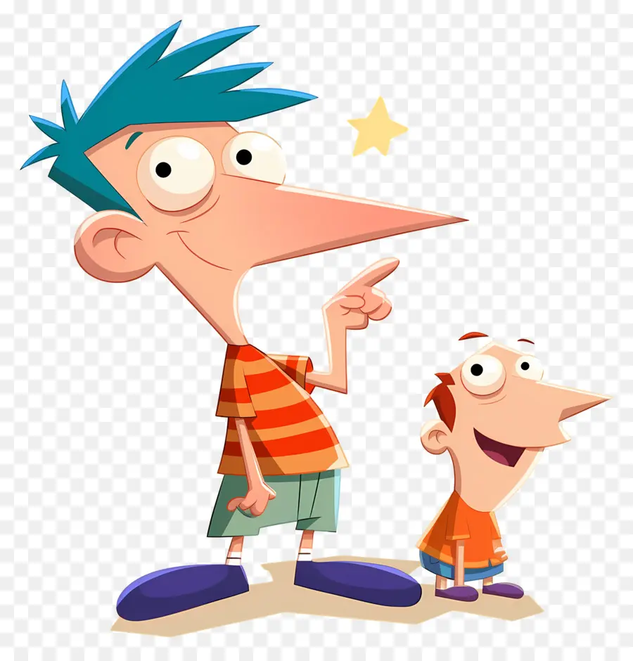 Phineas Flynn，İki Erkek PNG