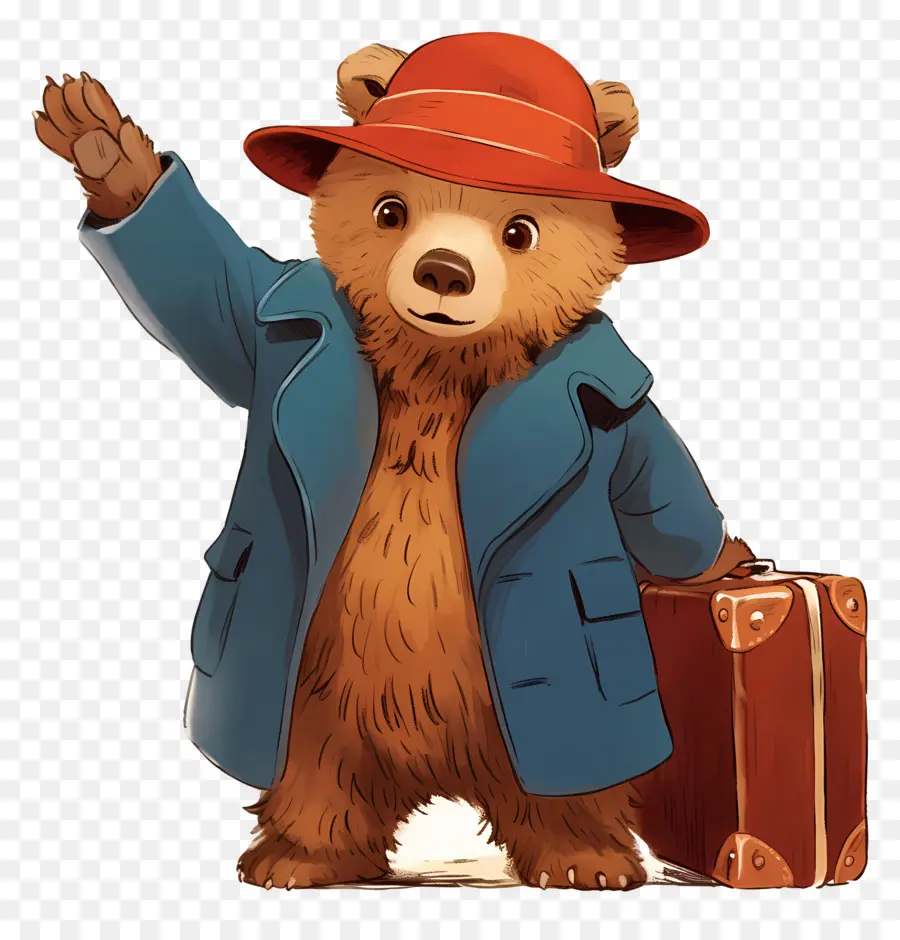 Paddington，Karikatür Ayı PNG