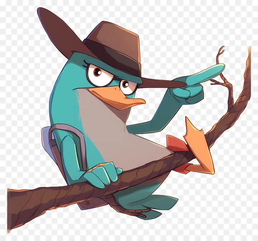 Ornitorenk Perry，Ajan Platypus PNG