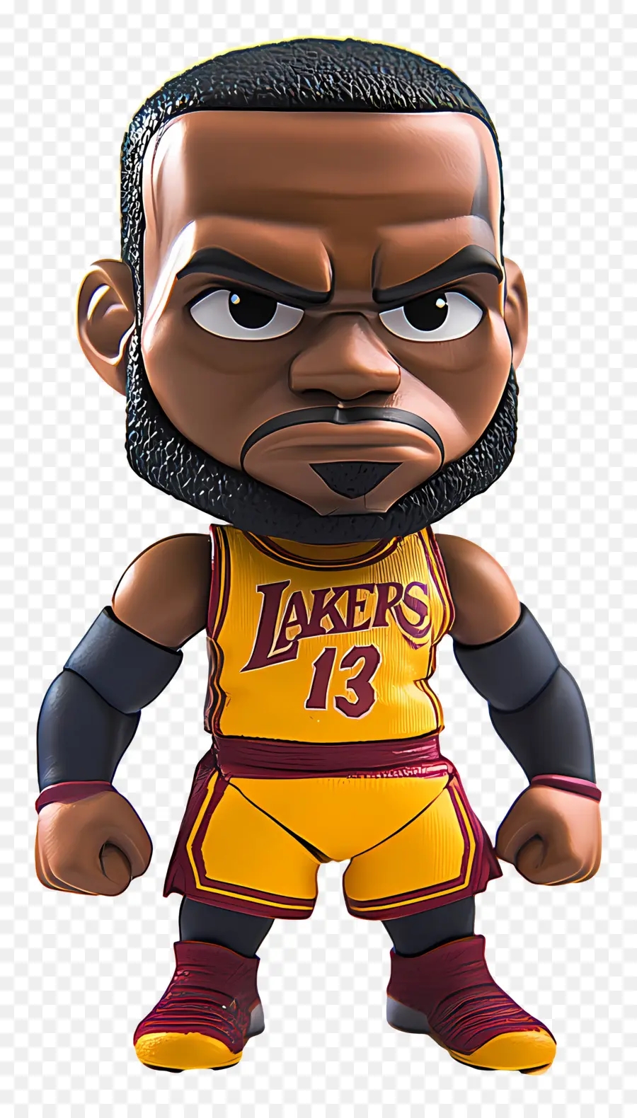 Lebron James，Chibi Karakteri PNG