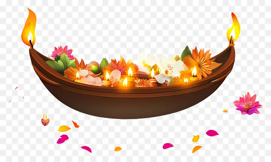 Karthika Purnima，Dekoratif Tekne PNG