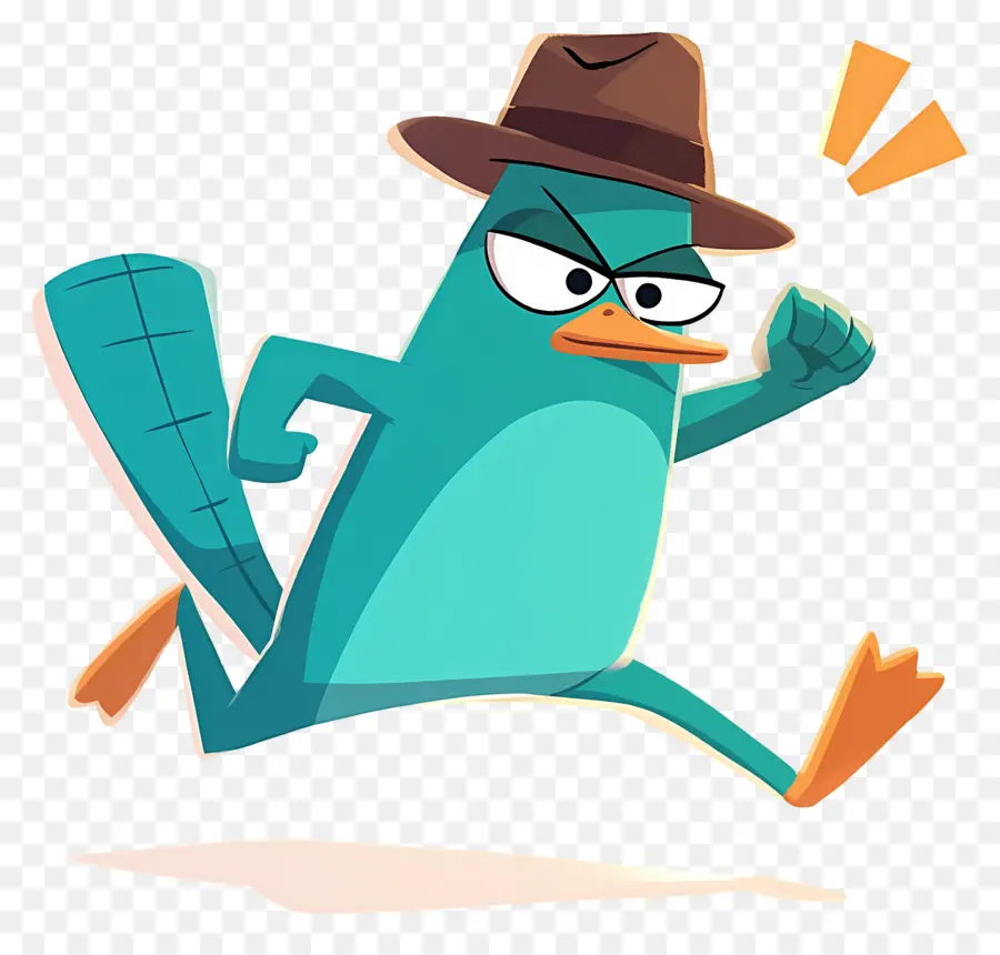 Ornitorenk Perry，Ajan Platypus İş Başında PNG