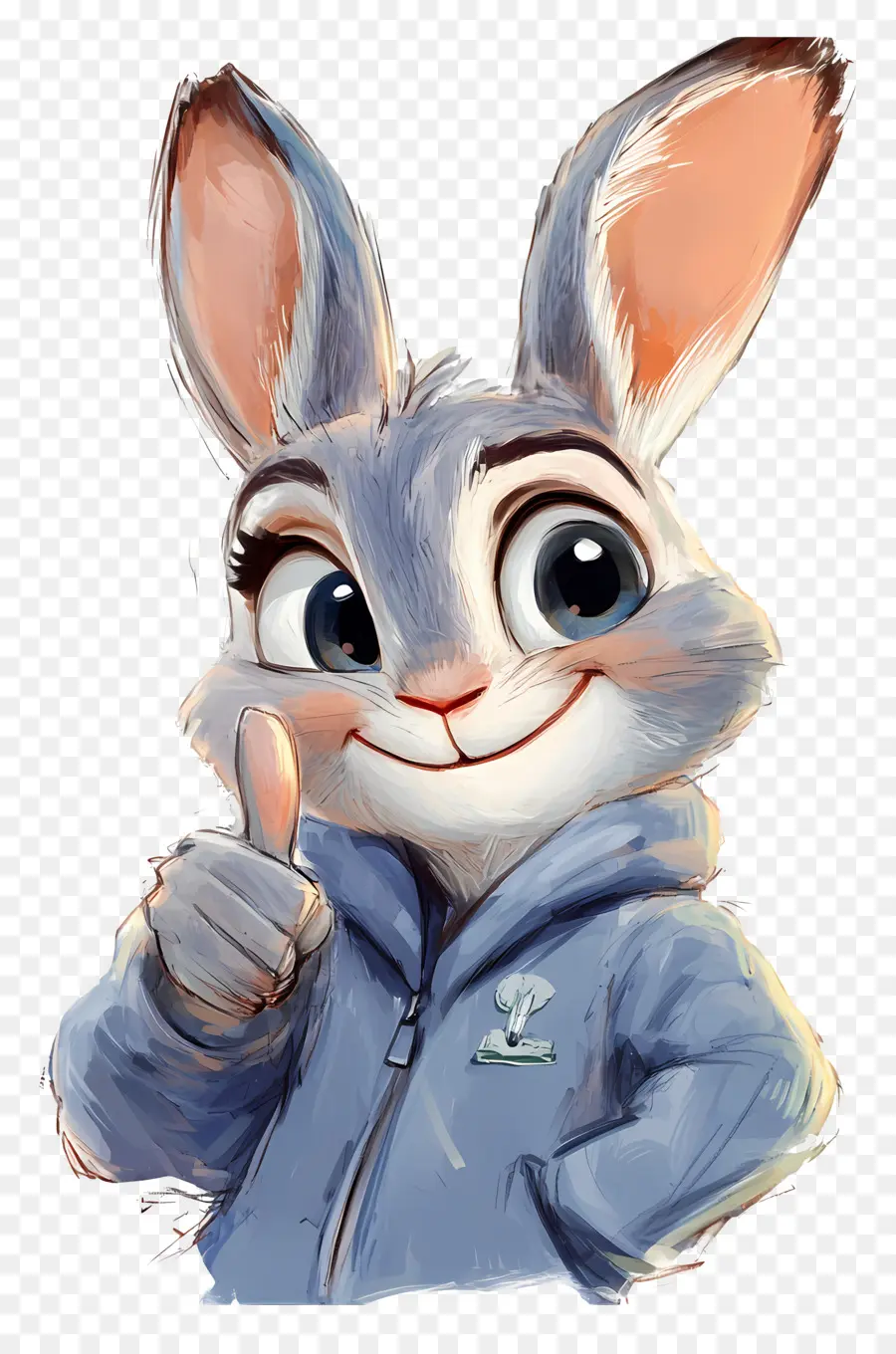 Judy Hopps，Yaşasın Vazgeçerek Karikatür Tavşan PNG