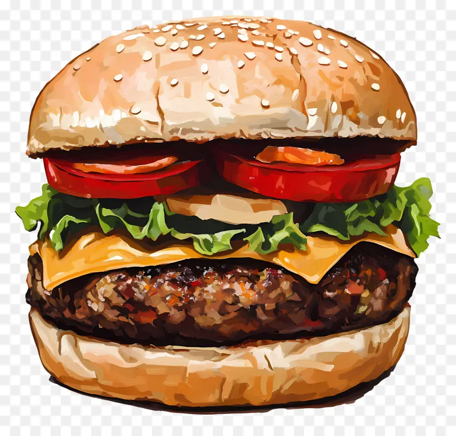 Sığır Burgeri，Hamburger PNG